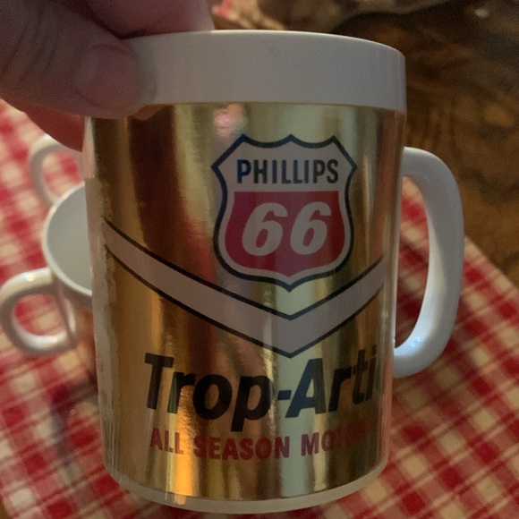 Vintage Phillips 66 Oil Gas Mug Trop-Artic INSULATED THERMO-SERV USA like new - Picture 2 of 5